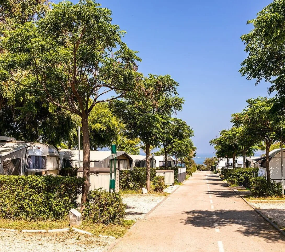 Instalaciones y espacio en Camping Bellavista, Manilva