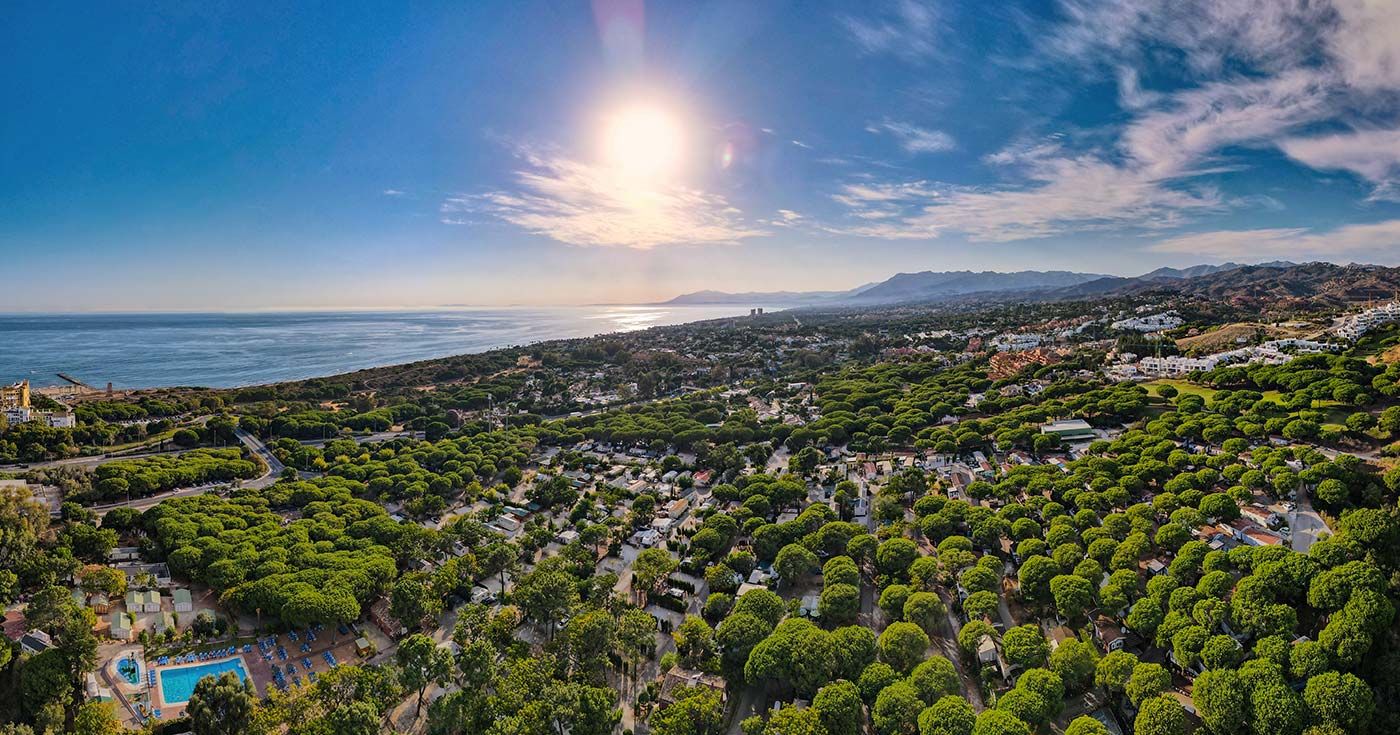 Instalaciones y espacio en Camping Cabopino, Malaga