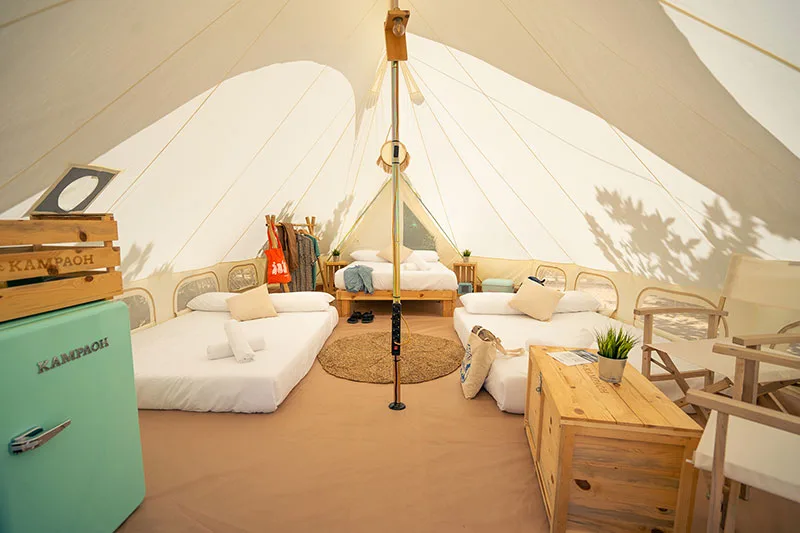 Instalaciones y espacio en Camping Camaleón, Cadiz