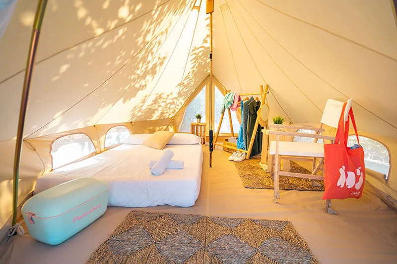 Instalaciones y espacio en Camping Camaleón, Cadiz