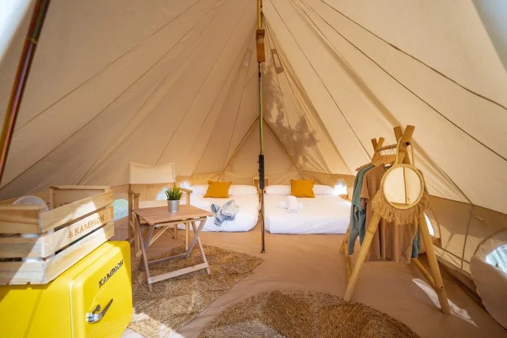Instalaciones y espacio en Camping Camaleón, Cadiz