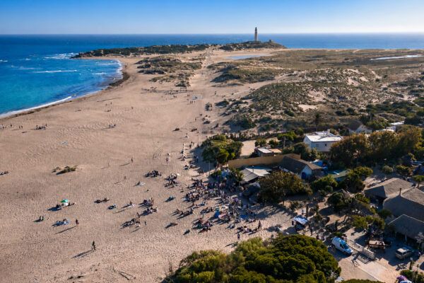 Instalaciones y espacio en Camping Faro de Trafalgar, Cadiz