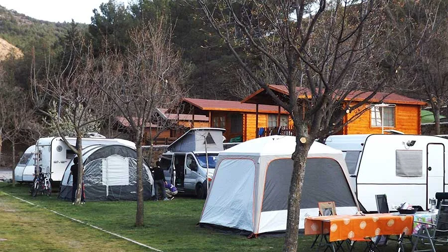 Instalaciones y espacio en Camping las Menas, Almeria