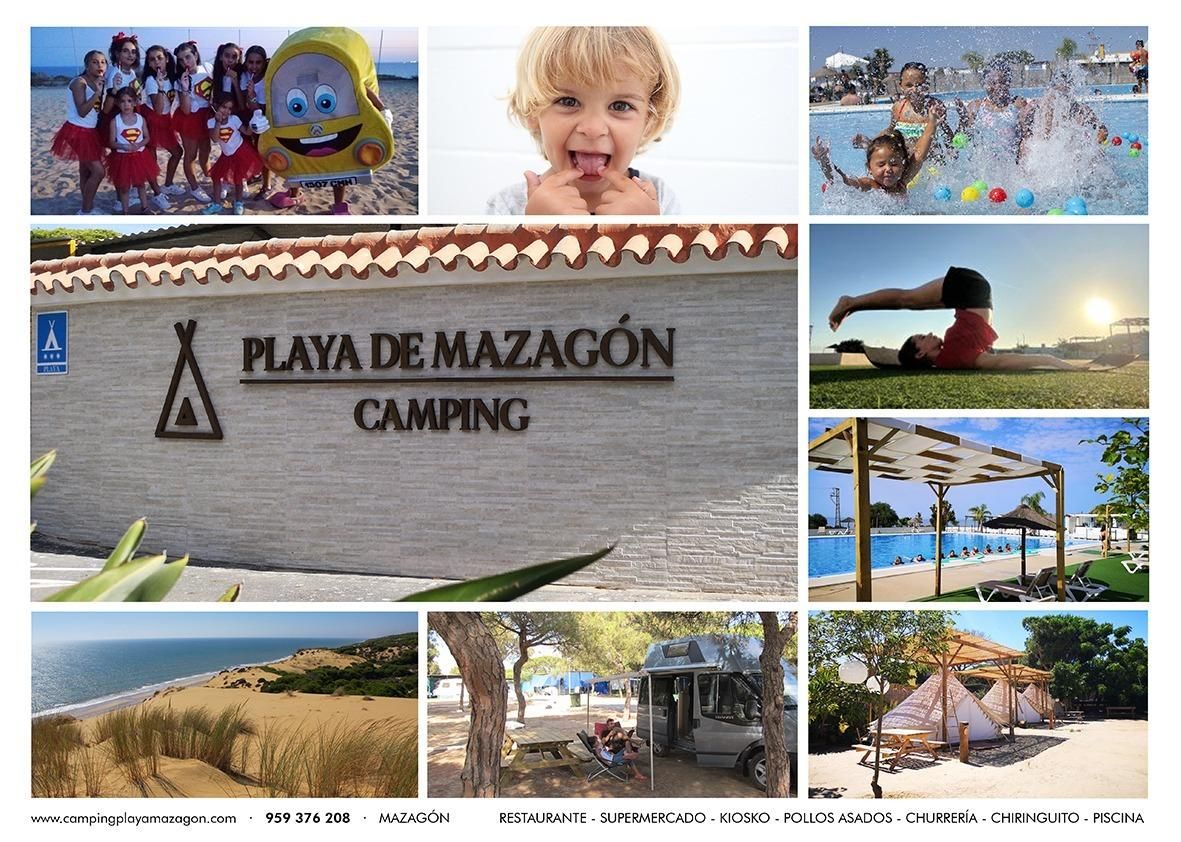 Instalaciones y espacio en Camping Mazagón, Huelva