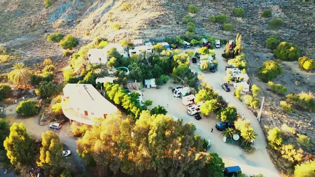 Instalaciones y espacio en Camping Sopalmo, Mojacar Playa