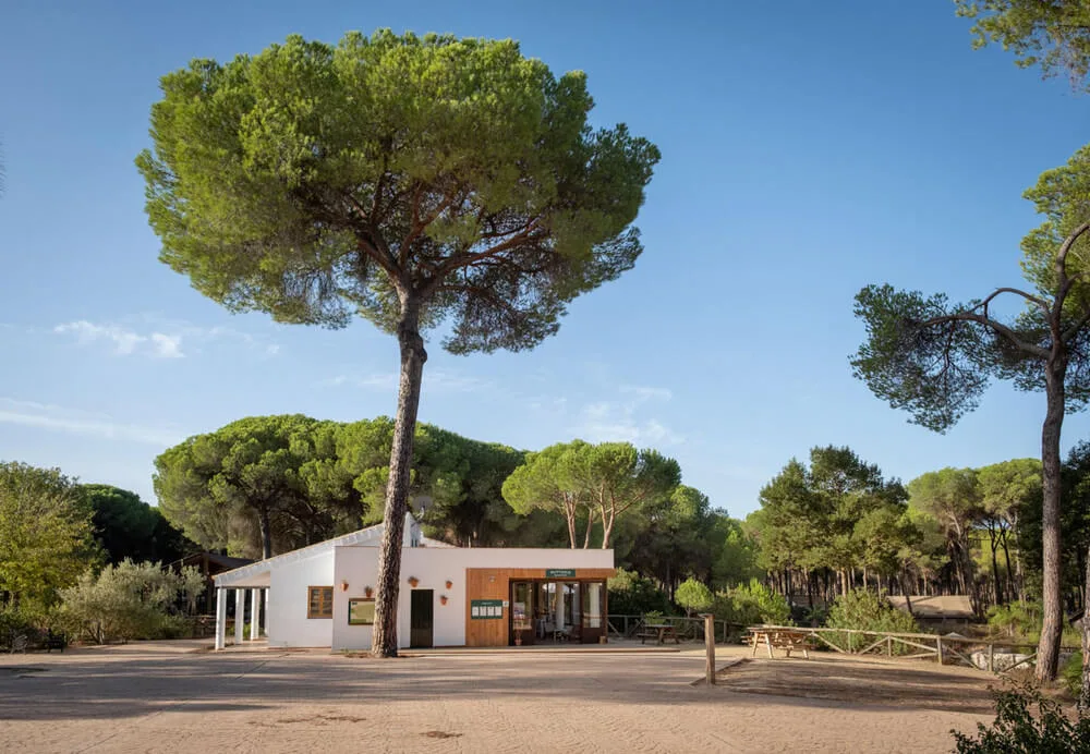 Instalaciones y espacio en Huttopia Parque Doñana, Huelva