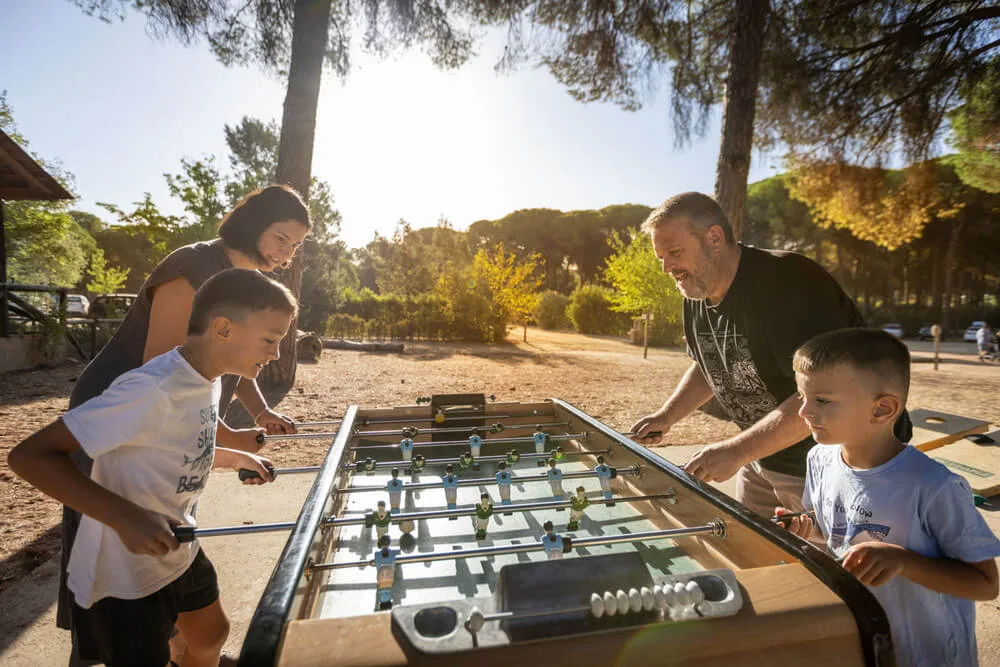 Instalaciones y espacio en Huttopia Parque Doñana, Huelva