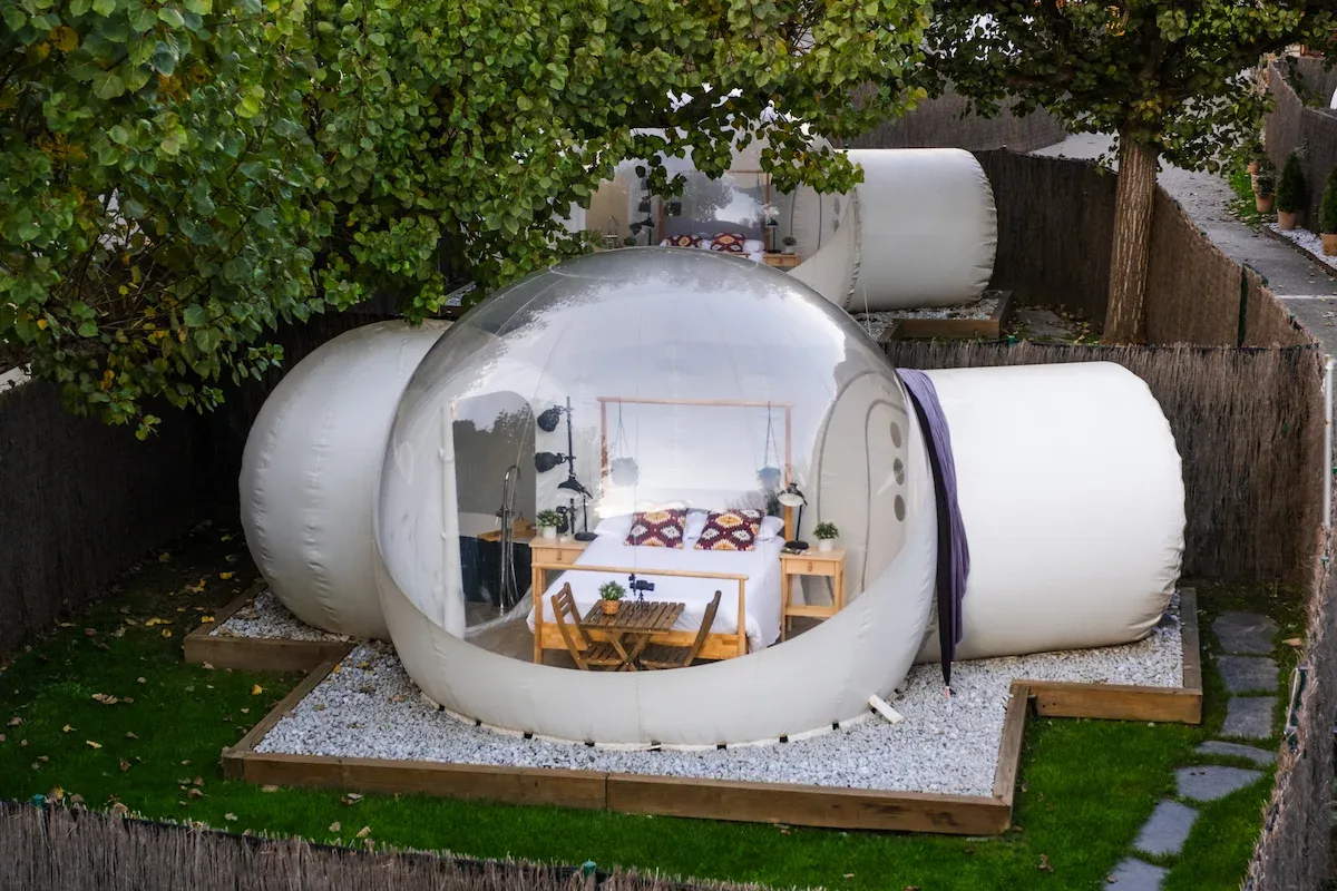 Instalaciones y espacio en Nomading Camp Ronda, Malaga